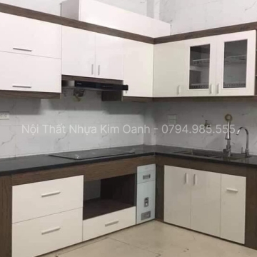 Tủ bếp nhựa đài loan đẹp