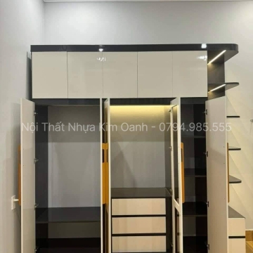 Tủ quần áo nhựa Vinco có led